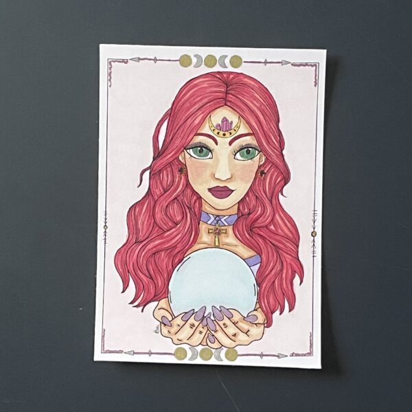 Coloriage - Fortune teller
