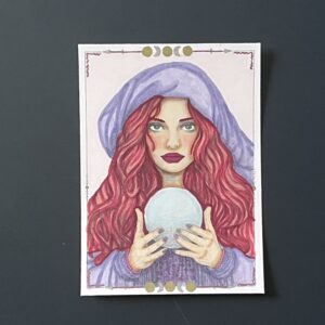 Coloriage - Fortune teller