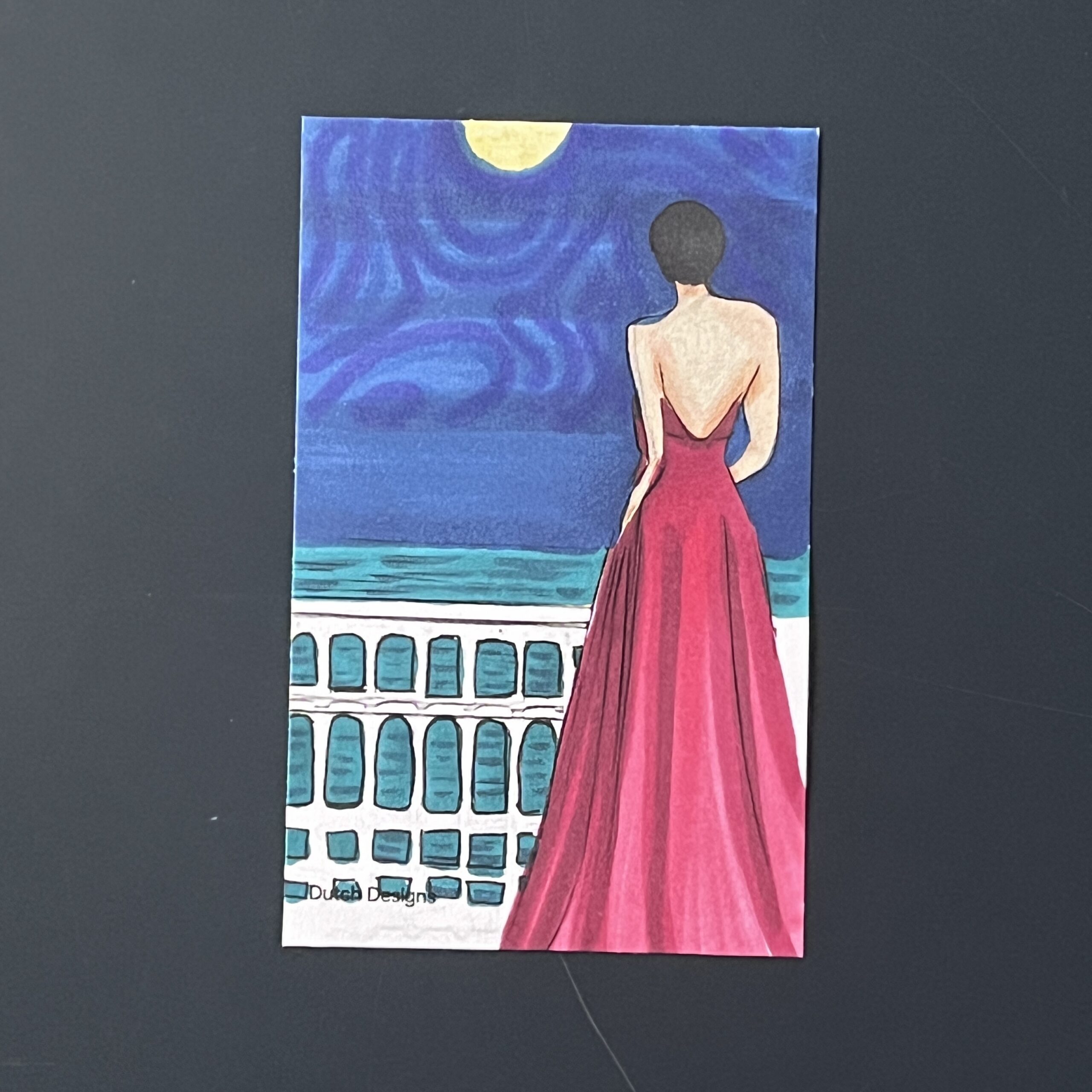 Coloriage - Dans la nuit