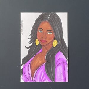 Coloriage - Portrait