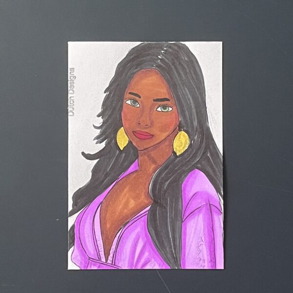 Coloriage - Portrait