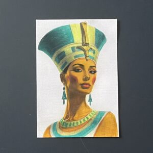 Coloriage - Princesse Egyptienne