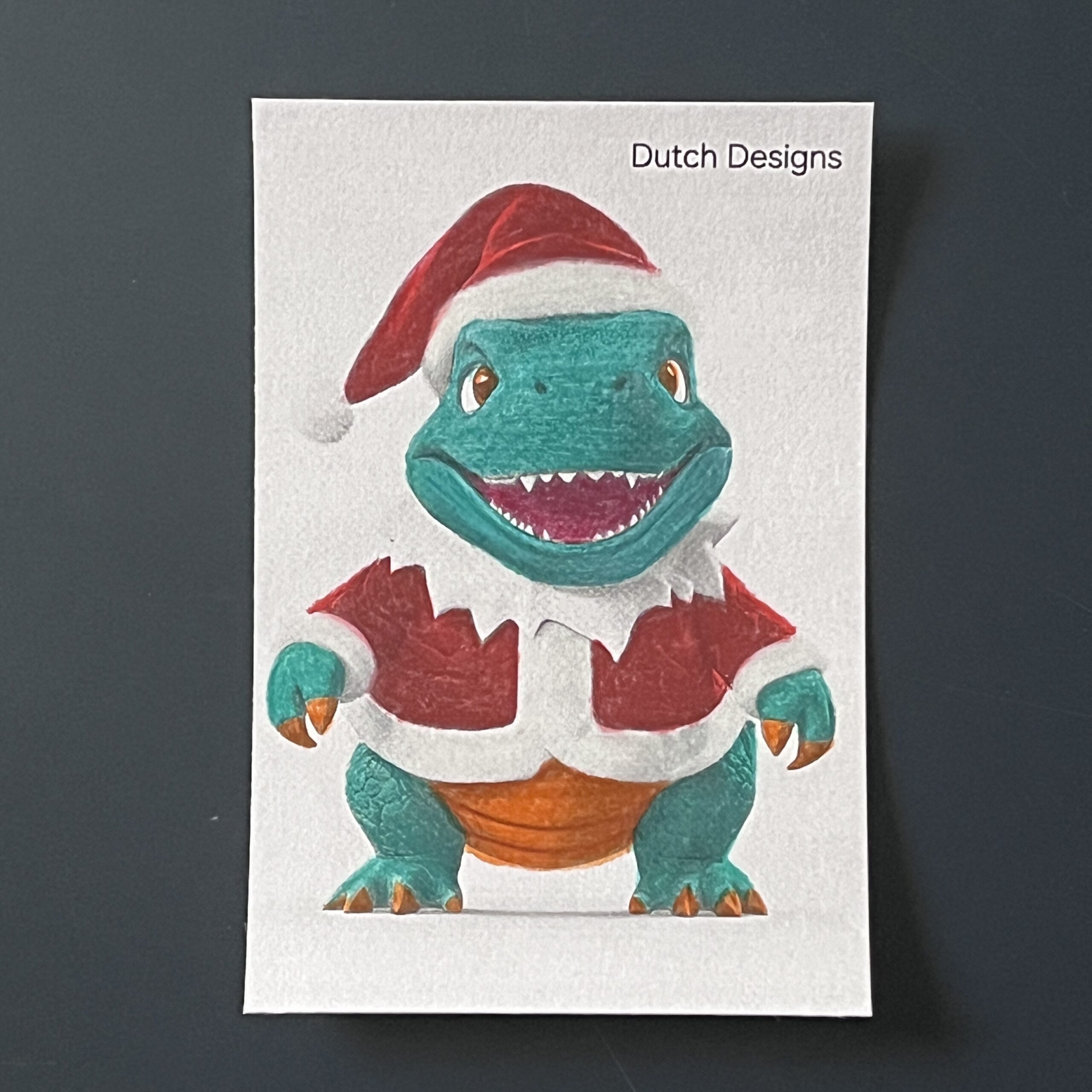 Coloriage - M Croco Noël