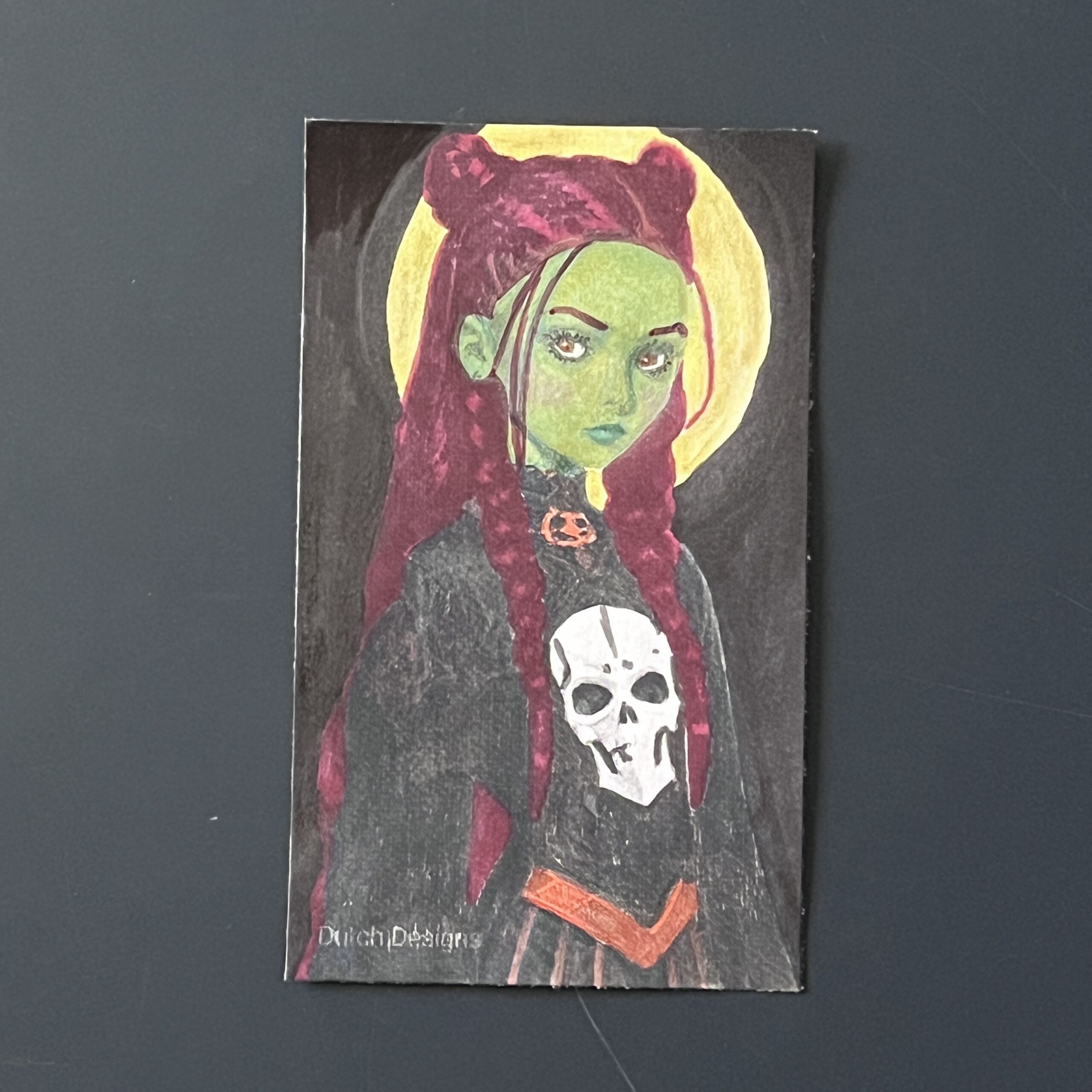 Coloriage - Gothic girl