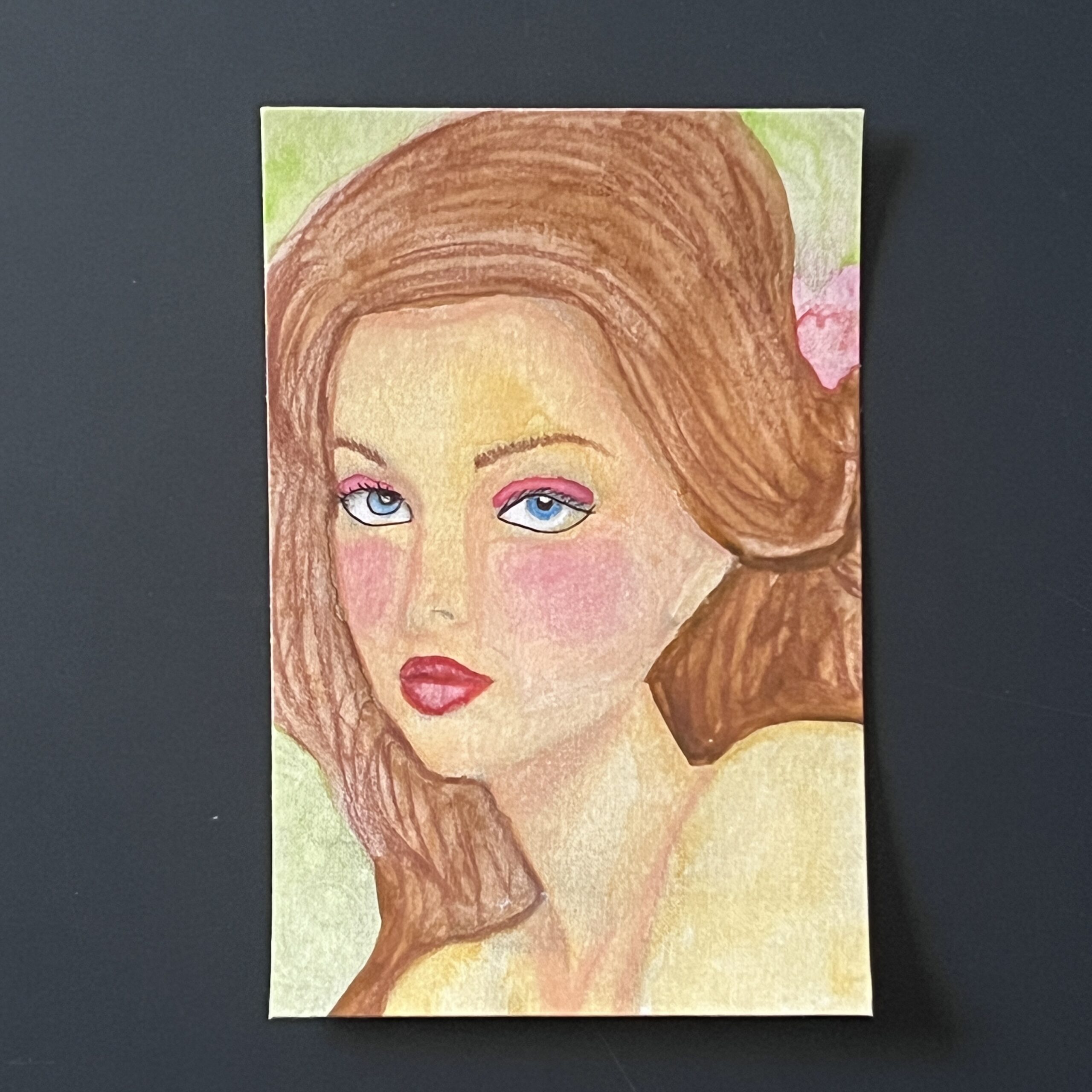 Coloriage - Portrait