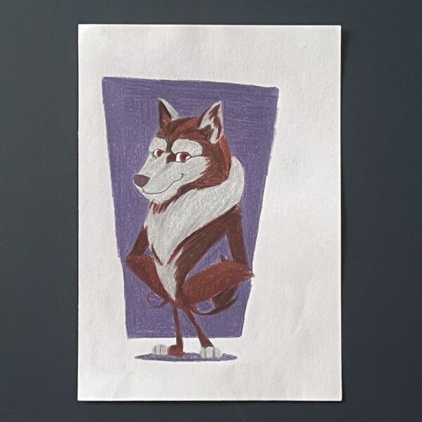 Coloriage - M Loup