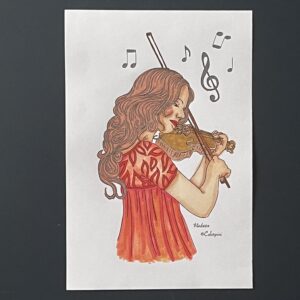 Coloriage - Violette
