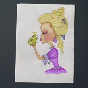Coloriage - Bisou magique