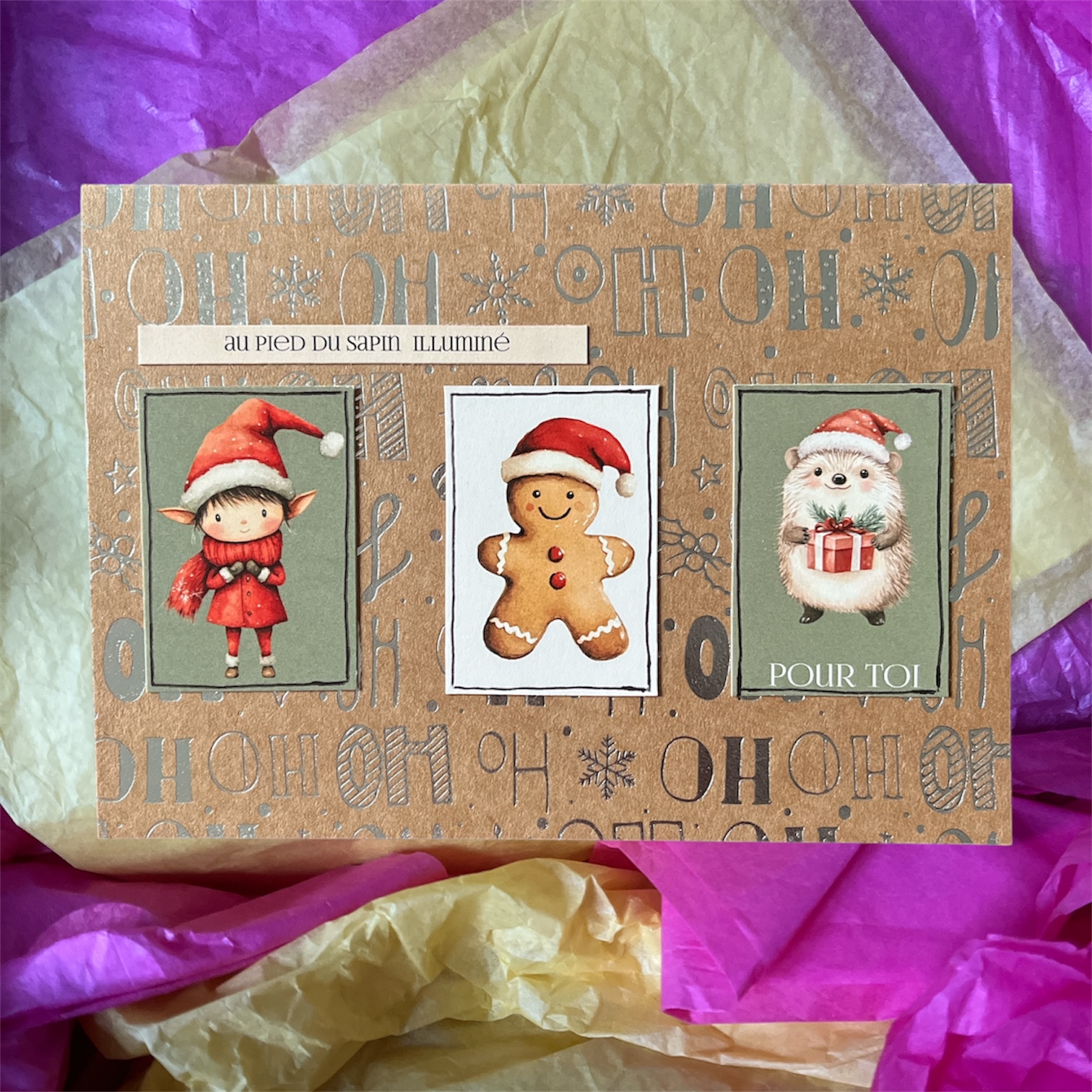 Carte - Au pied du sapin