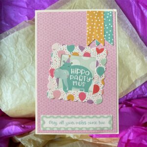 Carte - Hippo party mus