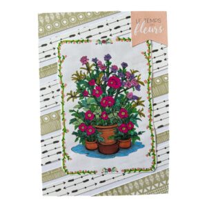 Carte - Le temps des fleurs